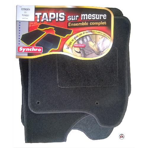 Tapis De Sol Tapis compatible avec Peugeot 206 206 SW 206 Plus - sauf cabriolet - Sur mesure moquette