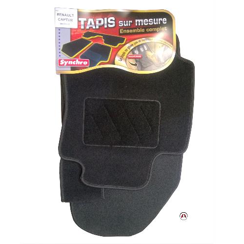 Tapis De Sol Tapis compatible avec Renault Captur 13-20 - Sur mesure moquette