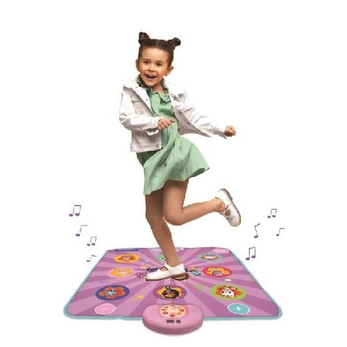 Simulateur De Danse - Tapis De Danse Tapis de danse electronique. Bluetooth et lumineux Gabby et la maison magique avec 6 modes de jeu