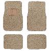 Tapis De Sol 4 Tapis Moquette Premium - Beige Tissu