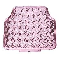 Tapis De Sol Jeu de 4 Tapis de sol PVC Look Aluminium - Universels - Rose