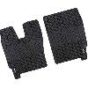 Tapis De Sol Set tapis PL sur mesure en caoutchouc compatible avec Iveco Eurocargo noir