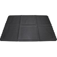 Tapis De Sol Tapis de coffre fin 118x80cm INCAR tissu noir