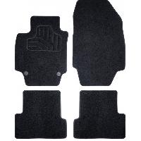 Tapis De Sol Tapis sur mesure compatible avec Fiat Panda 3 ap12 - Incar moquette noir