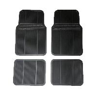 Tapis De Sol Tapis Universel Pvc Design Sport Incar -x4- - Incar noir