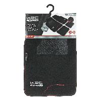 Tapis De Sol WRC Set de 4 tapis RALLY LINE moquette noir