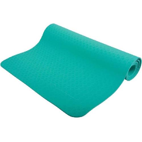 Tapis De Sol - Tapis De Gym - Tapis De Yoga Tapis de yoga - FITNESS - SCHILDKRÖT - 180 x 61 cm - 4 mm - Sac inclus - Vert