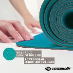 Tapis De Sol - Tapis De Gym - Tapis De Yoga Tapis de yoga - FITNESS - SCHILDKRÖT - 183 x 61 cm - 4 mm - Sac inclus - Bleu / Gris