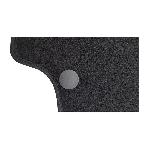 Tapis De Sol Tapis sur mesure compatible avec Audi A1 10-19 - Incar moquette noir