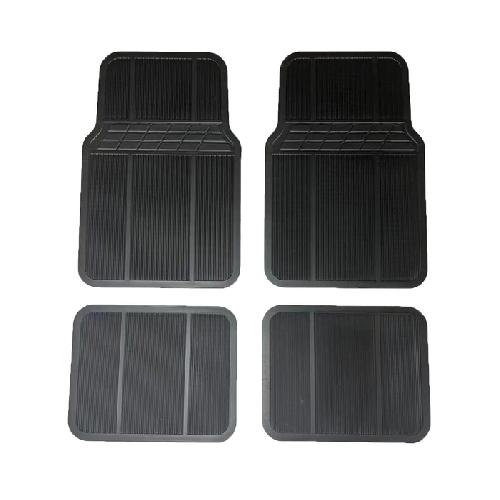 Tapis De Sol Tapis Universel Pvc Design Sport Incar -x4- - Incar noir