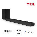 Barre De Son TCL TS8132 Barre de son avec caisson de basses sans fil - Dolby Atmos 3.1.2 - 350W -Chromecast integre-Compatible Apple AirPlay-HDMI