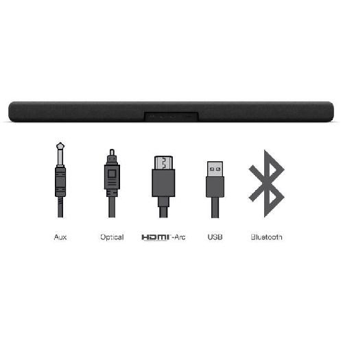 Barre De Son TCL TS8132 Barre de son avec caisson de basses sans fil - Dolby Atmos 3.1.2 - 350W -Chromecast integre-Compatible Apple AirPlay-HDMI