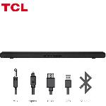 Barre De Son TCL TS8211 - Barre de son Dolby Atmos 2.1 avec caissons de basse intégrés - 260W - HDMI - Chromecast intégré - Compatible Alexa
