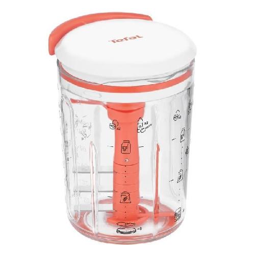 Bol Mixer - Bol A Preparation TEFAL Crepes Express Melangeur pate a crepes. Preparation en 2 minutes. Sans grumeaux. 3 recettes graduees integrees K1844404