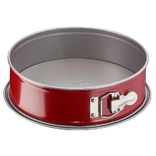 TEFAL Delibake Moule a charniere 25 cm. Acier carbone. Démoulage facile. Rouge J1641314