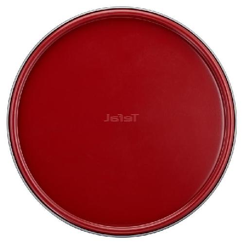 TEFAL Delibake Moule a charniere 25 cm. Acier carbone. Démoulage facile. Rouge J1641314