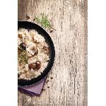 Louche - Cuillere De Cuisine TEFAL INGENIO Cuillere a risotto en bois de Hetre et silicone Platinium 32 cm K2308514