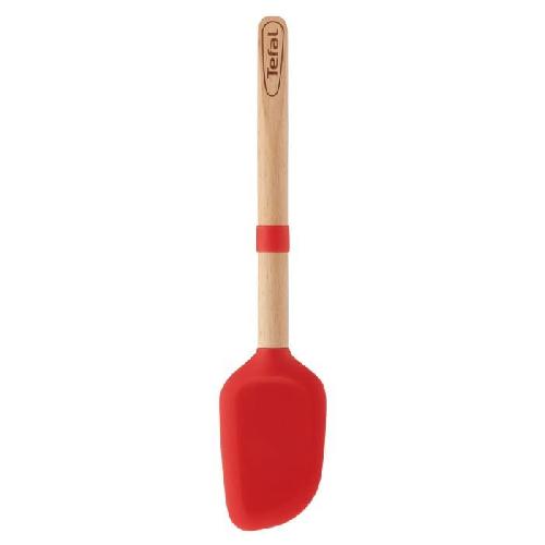 Spatule - Maryse - Rateau A Crepe TEFAL INGENIO Maryse en bois de Hetre et silicone Platinium 29.5 cm K2304614