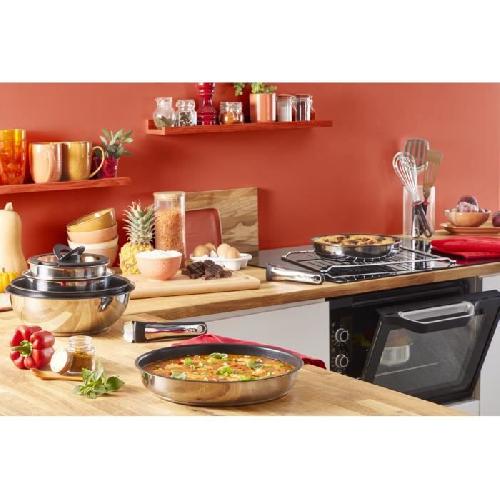 TEFAL INGENIO Preference Poele 24 cm. Induction. Revetement antiadhesif. Fabrique en France L9730402