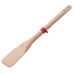 Spatule - Maryse - Rateau A Crepe TEFAL INGENIO Spatule a angle en bois de Hetre et silicone Platinium 33 cm K2300814