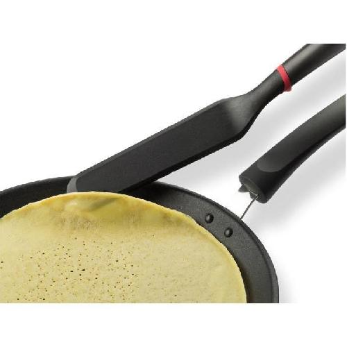 Spatule - Maryse - Rateau A Crepe TEFAL INGENIO Spatule a crepe K2060914 noir et rouge