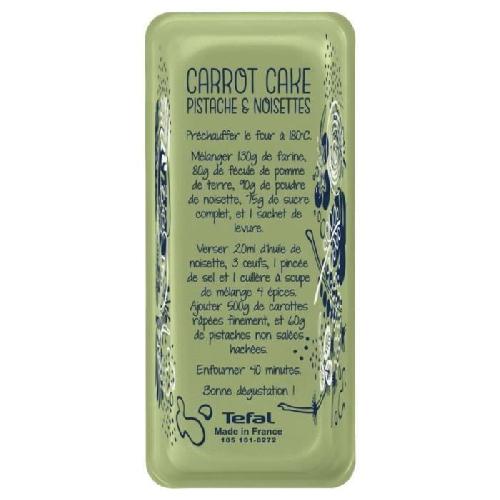 Moule A Gateau - Patisserie TEFAL Jungle Moule a cake 26 cm. Antiadhesif. Demoulage parfait. Diffusion homogene de la chaleur. Fabrique en France J5747202