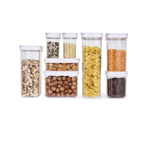Boites De Conservation - Boites Hermetiques TEFAL Optima 5 boites de conservation alimentaire pour aliments secs. 100 hermetique. 100 hygienique. Sans BPA N1142810