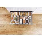 Boites De Conservation - Boites Hermetiques TEFAL Optima 5 boites de conservation alimentaire pour aliments secs. 100 hermetique. 100 hygienique. Sans BPA N1142810