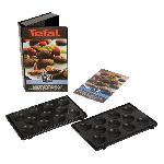 TEFAL - Snack Collection - Lot de 2 Plaques Mini Bouchees - Antiadhesif - Compatible Lave-vaisselle