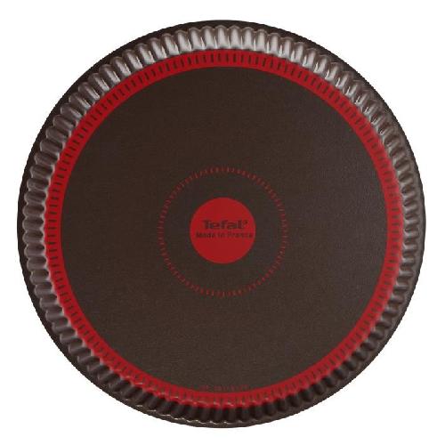 TEFAL Success Moule a tarte 30 cm. Revetement antiadhésif. Fabriqué en France. Tabac J1608402