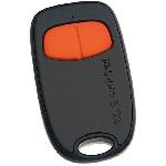 Accessoire Pour Motorisation De Portail Télécommande 2 canaux - SCS SENTINEL - SimplyControl - Orange. portée 40m. fréquence 433.92 MHz. pile lithium CR2032 incluse