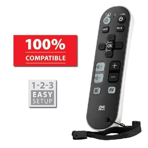 Telecommande Tv - Video - Son Télécommande One For All UNIVERSELLE 3 EN 1 URC 6810 TV Zapper