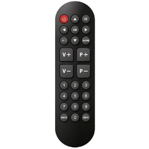 Telecommande Tv - Video - Son Telecommande Universelle - CGV - FIDELIO Easy 5 - Gros boutons - Multi-Marques - Sans programmation