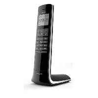 Telephone Fixe - Pack Telephones Logicom Luxia 150 Solo Téléphone Sans Fil Sans Répondeur Noir Gris