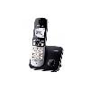 Telephone Fixe - Pack Telephones Panasonic KX-TG6811 Solo Téléphone Sans Fil Sans Répondeur Noir
