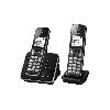 Telephone Fixe - Pack Telephones Panasonic KX-TGD322FRG Téléphone sans Fil Répondeur Numérique. Base et 2 Combinés. Mains Libres. Identification de l'Appelant