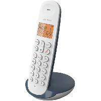 Telephone Fixe - Pack Telephones Téléphone fixe sans fil - LOGICOM - DECT ILOA 150 SOLO - Ardoise - Sans répondeur