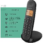 Telephone Fixe - Pack Telephones Telephone fixe sans fil - LOGICOM - DECT ILOA 100 SOLO - Ardoise - Sans repondeur