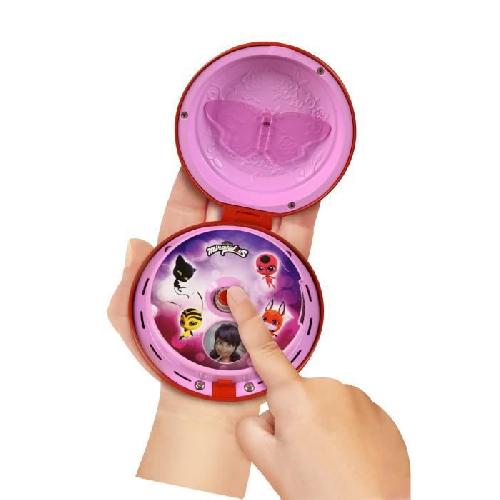 Vetement - Accessoire Poupee Téléphone Magique Ladybug - BANDAI - Miraculous - 30 phrases - Enfant 4 ans - Rose Violet
