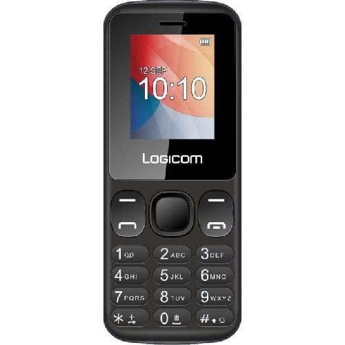 Smartphone Senior Telephone Mobile - LOGICOM - Posh 186 - Noir