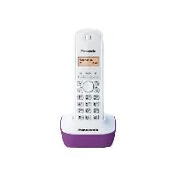 Telephonie Fixe Panasonic KX-TG1611FRF | Téléphone Sans Fil. Base & Combiné. ID de l'Appelant. LCD. Répertoire. Mémoire Rappel. Réveil. RÉPONDEUR