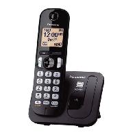 Telephonie Fixe PANASONIC KX-TGC210 Téléphone Fixe sans Fil Solo Noir