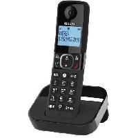 Telephonie Fixe Téléphone fixe sans fil - ALCATEL - F860 duo noir - Blocage d'appels indésirables