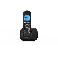 Telephonie Fixe Téléphone sans fil ALCATEL XL595 B - Mains libres. Audio Boost. Noir