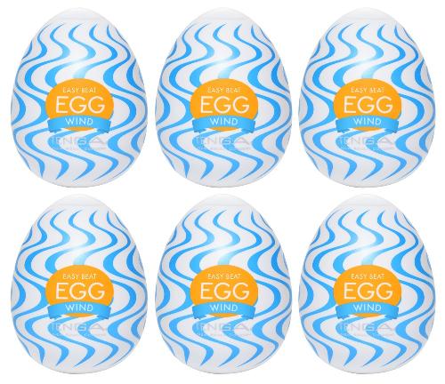 Masturbateurs Tenga Egg Wind Pack de 6