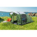 Tente De Camping Tente de camping gonflable - KAMPA - Brean 3 AIR - 3 places - Vert et noir