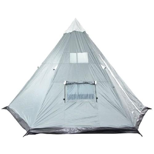Tente De Camping Tente tipi - 4 personnes - SURPASS - SURPTTIPI01G - Gris