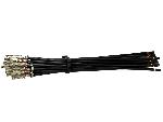Fiche ISO Universelles Terminal de Prise Molex Mini Fit -f- avec Cable de 10 cm Noir