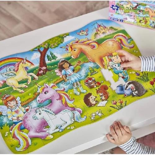 Jeu D'apprentissage Tes amies les licornes - Puzzle - ORCHARD - 50 p