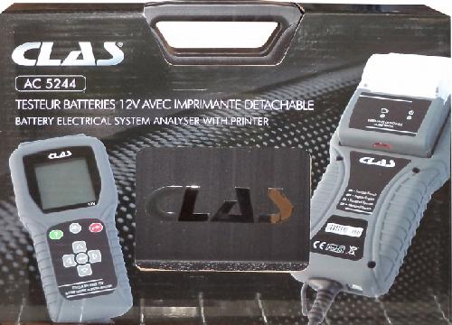 Testeur Electrique - Testeur De Continuite Testeur batterie 12V avec imprimante detachable